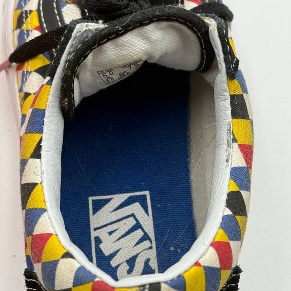 Vans Shoes Womens Size 7.5 Diamond Playing Cards Off The Wall Lace Up Sneakers - Picture 6 of 7